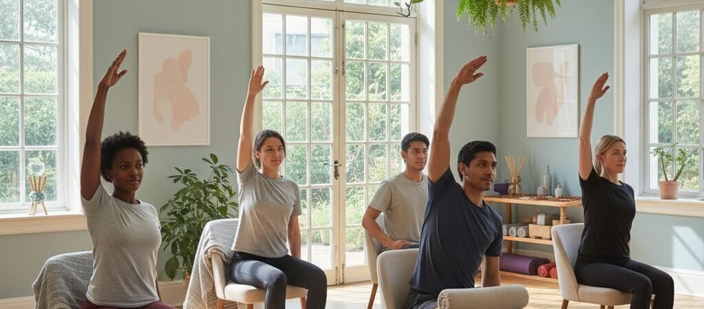Les meilleures applications gratuites de yoga sur chaise à essayer